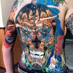 Fancy Skull Tattoos by Rick Trip Las Vegas