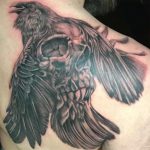 Eagle and skull tattoos by Rick Trip Las Vegas