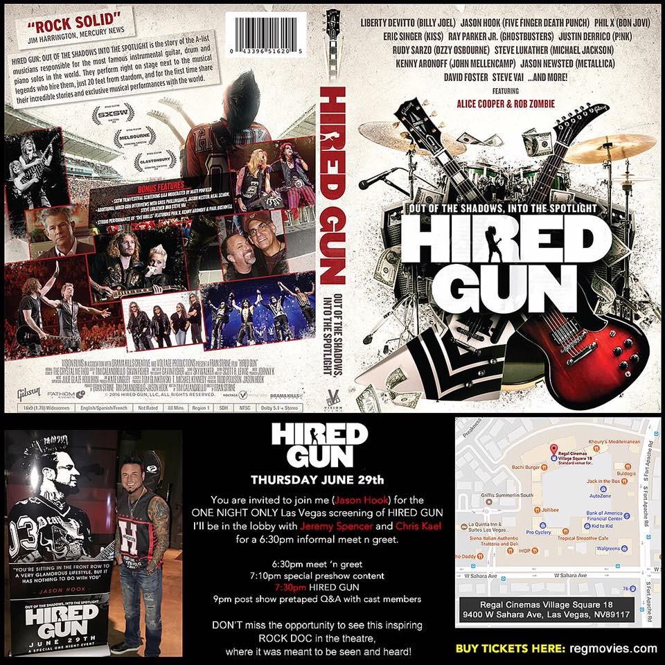 Hired Gun Premiere Trip Ink Tattoo