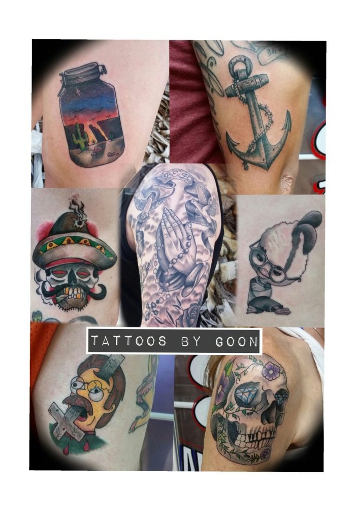 TripInk tattoo artists Alex Kalley Goon Art portfolio