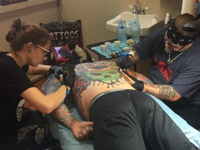 Jeremy Spencer Fiver Finger Death Trip Ink Tattoo