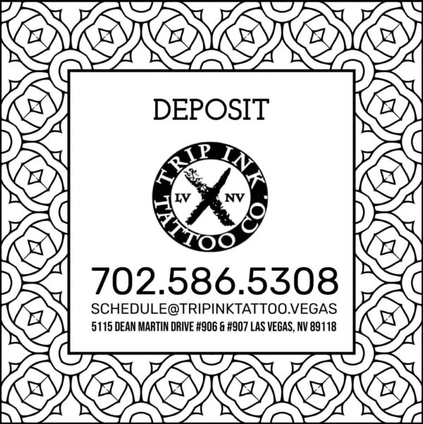 Deposit - Tri Pink Tatoo