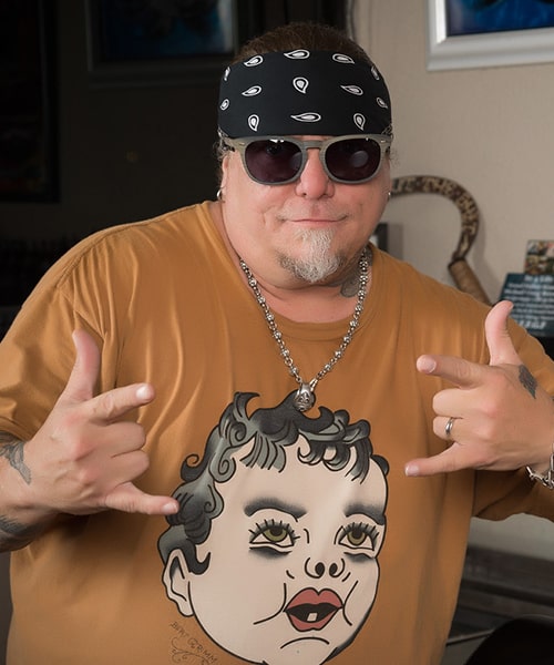 Rick Trip - Tri Pink Tattoo