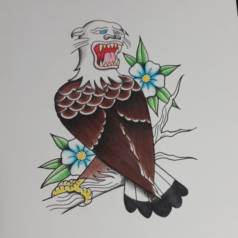 Eagle Tattoo By Artist Coob Las Vega Trip Ink Tattoo