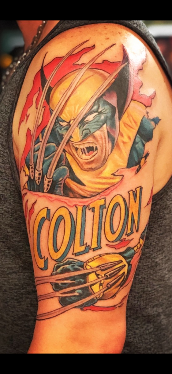 Xman Colton X Man Tri Pink Tattoo